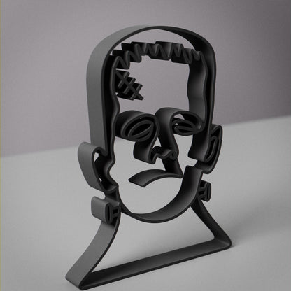 Frankenstein - Customized Line Art Figure