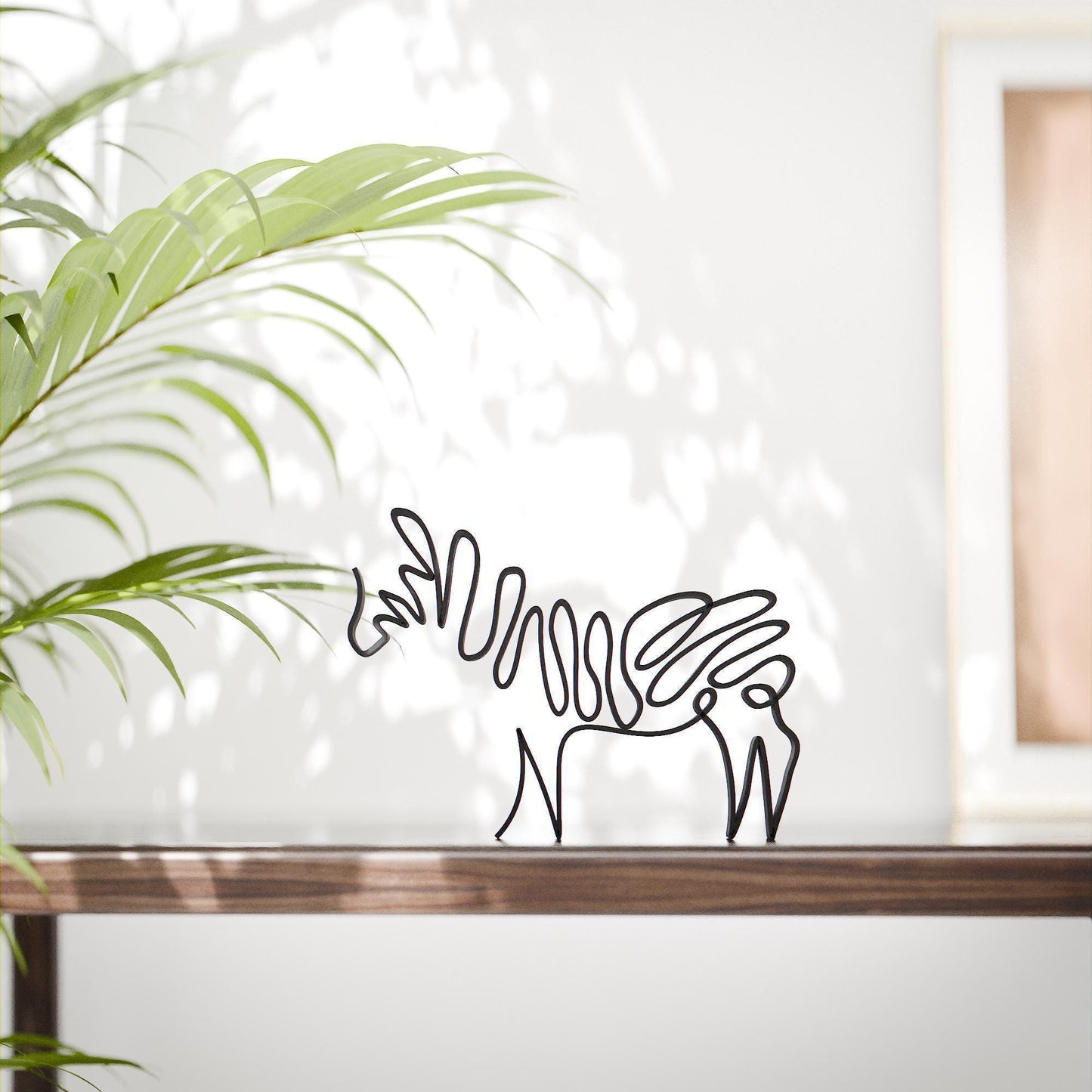 Zebra - Line Art Figure