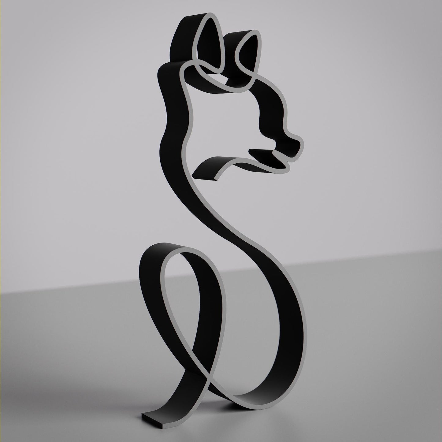 Chihuahua Dog 77 - Line Art Figure