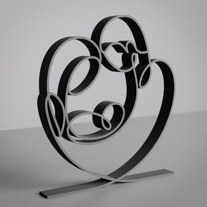 Newborn - Customized Line Art Figure