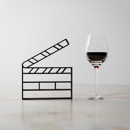 Movie Clapboard - Customized Line Art Figure