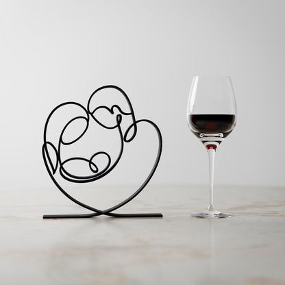 Newborn - Customized Line Art Figure