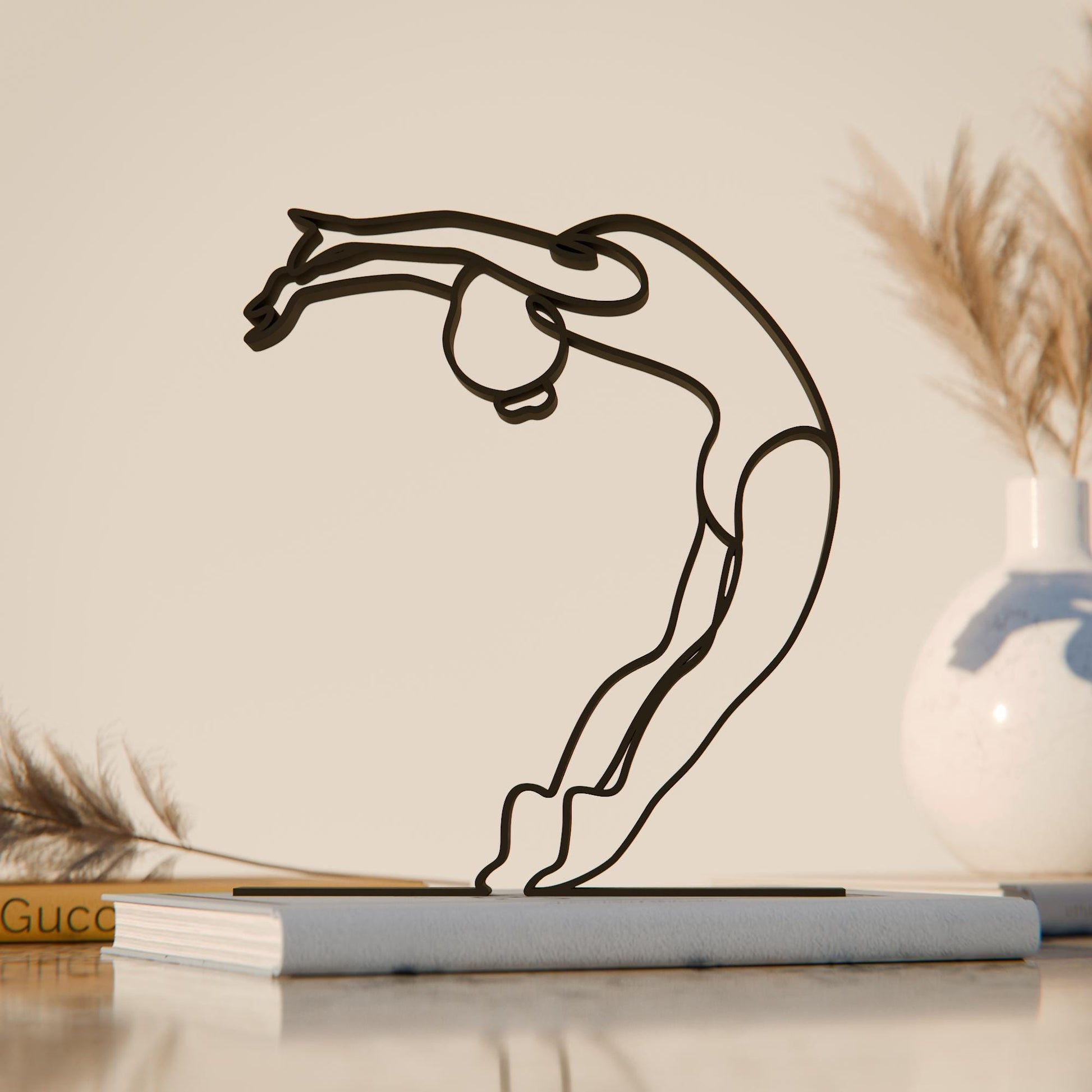 Ballerina 05 - Line Art Figure