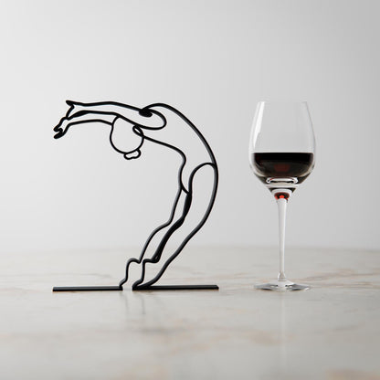 Ballerina 05 - Line Art Figure