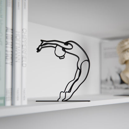 Ballerina 05 - Line Art Figure