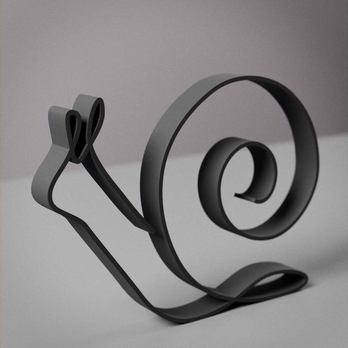 Snail - Line Art Figure