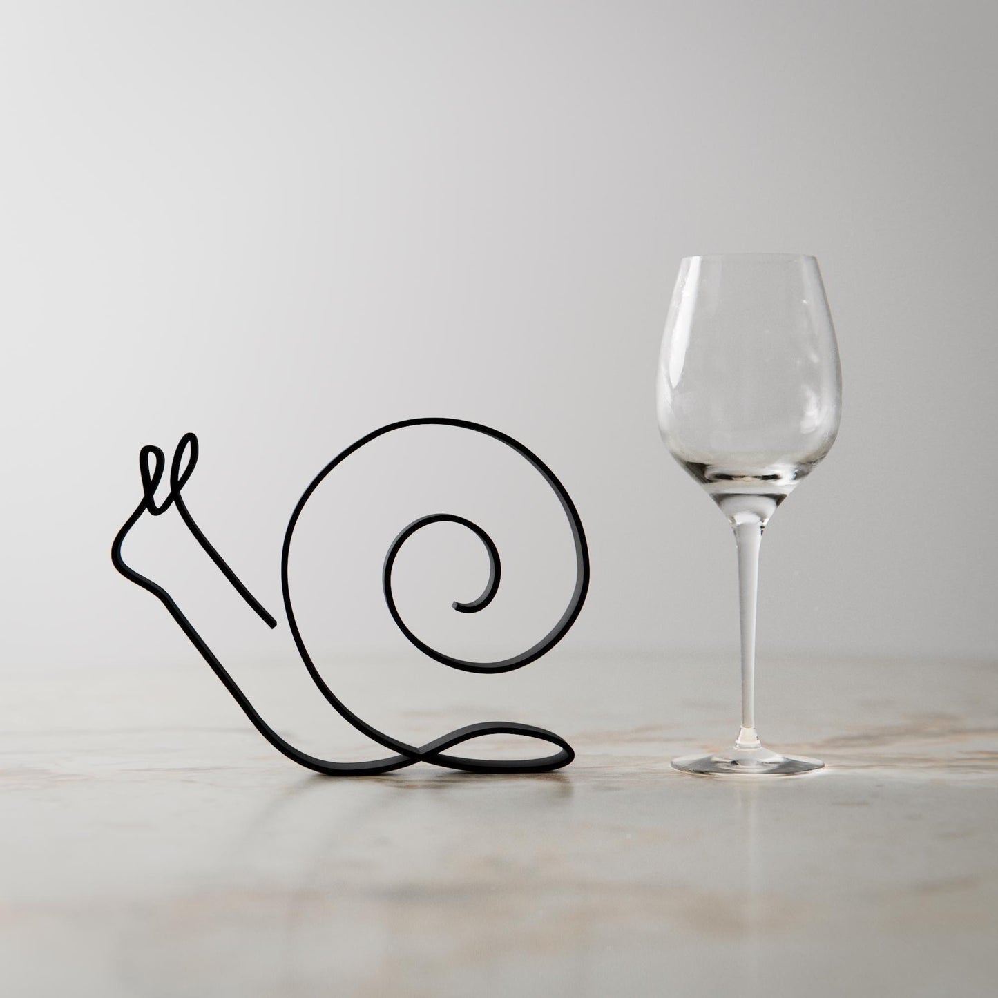 Snail - Line Art Figure