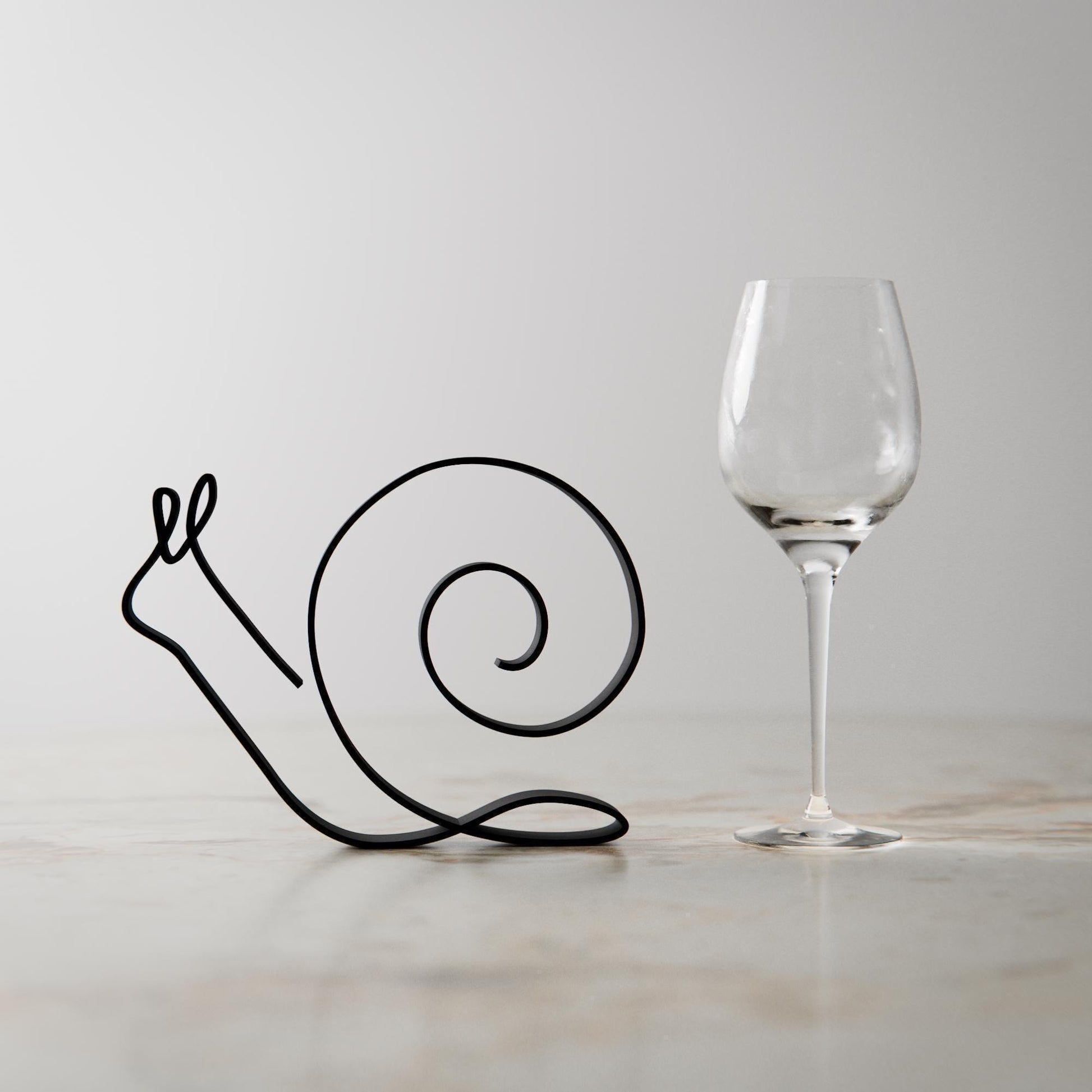 Snail - Line Art Figure