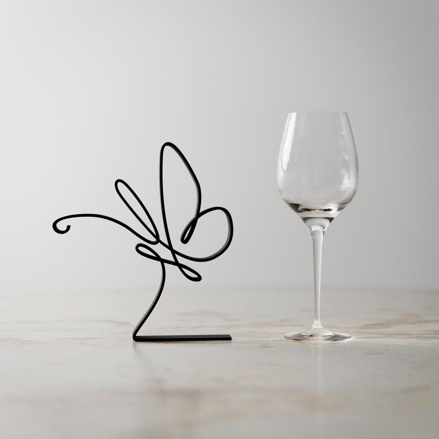 Butterfly - Customized Line Art Figure