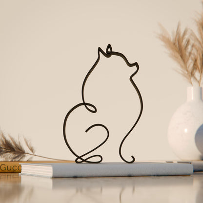 Pomeranian Dog 78 - Line Art Figure