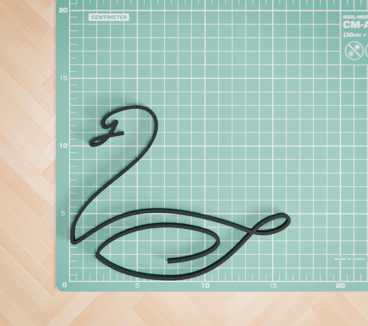 Swan - Line Art Figure