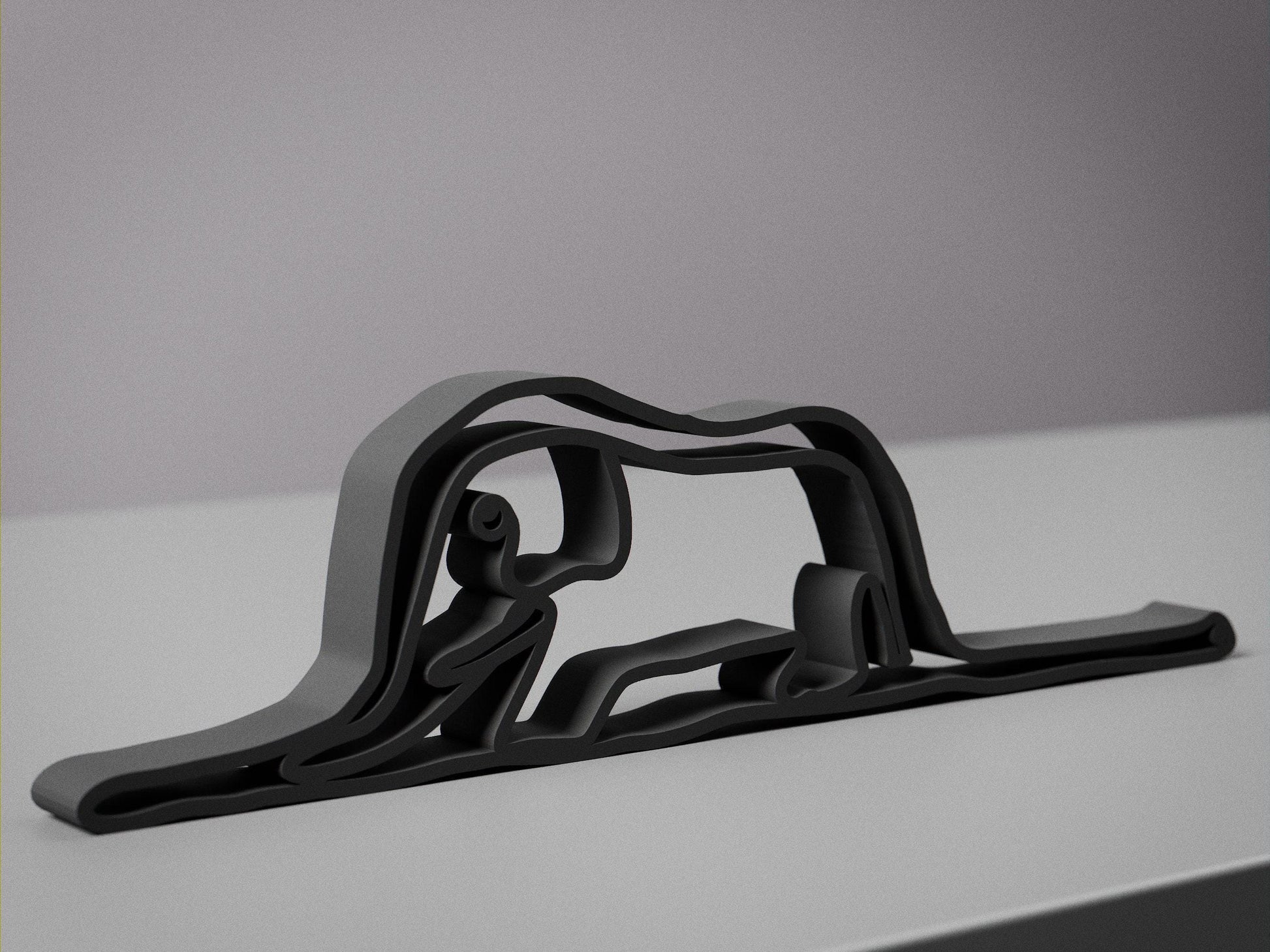 Little Prince Snake - Customized Line Art Figure