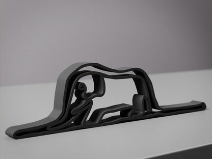 Little Prince Snake - Customized Line Art Figure