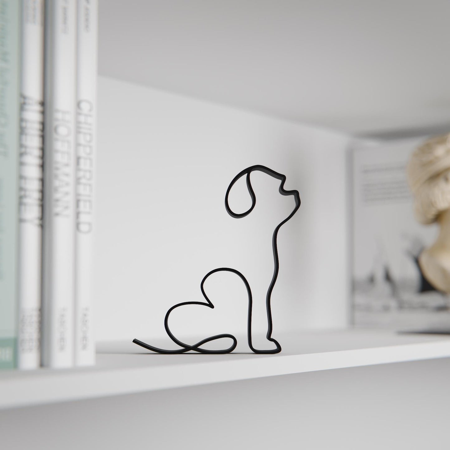 Havanese Dog 24 - Line Art Figure