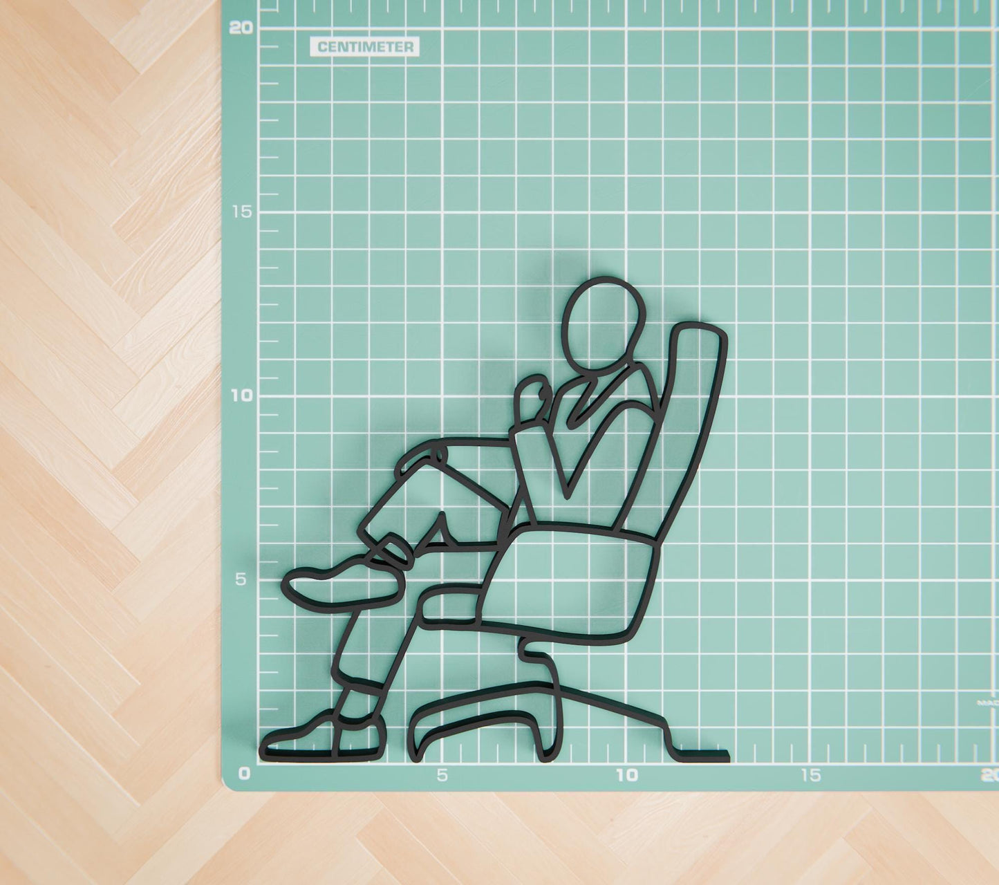 CEO - Customized Line Art Figure