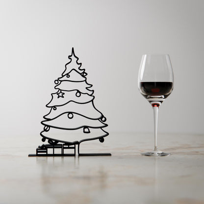 Christmas Tree - Customized Line Art Figure
