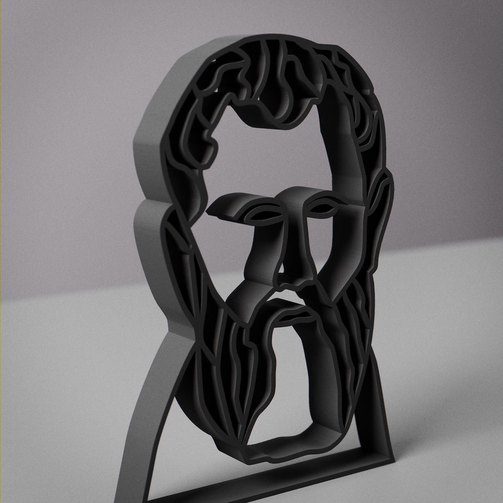 Zeno - Line Art Figure