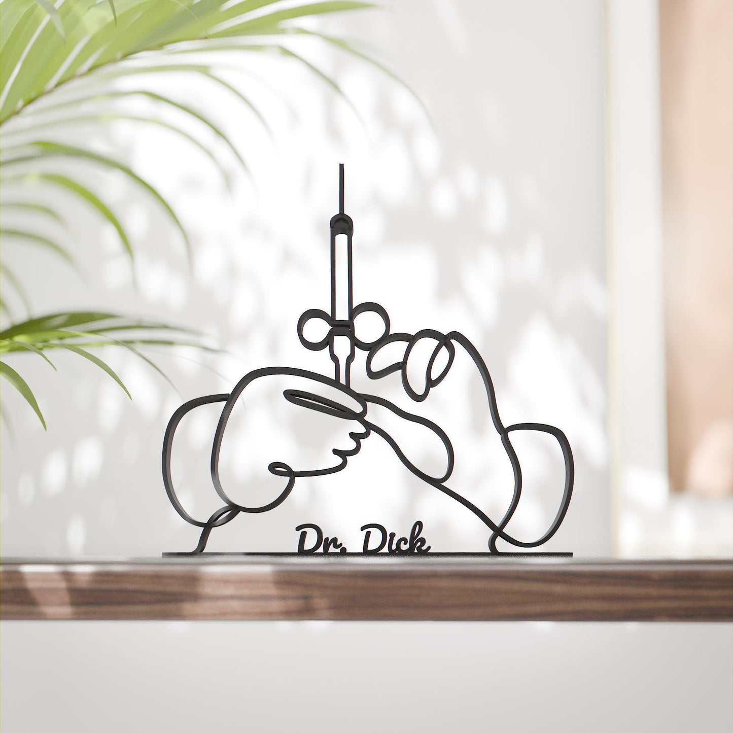 Anesthesiologist - Customized Line Art Figure