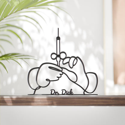 Anesthesiologist - Customized Line Art Figure