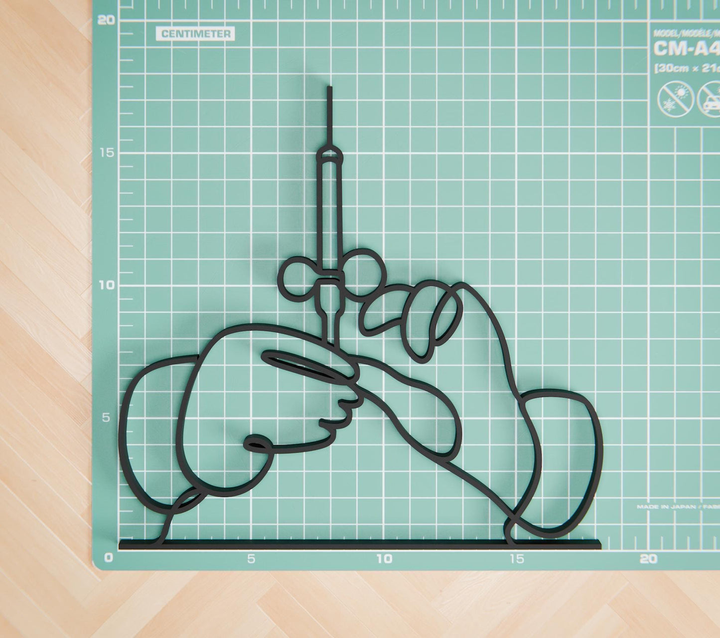 Anesthesiologist - Customized Line Art Figure