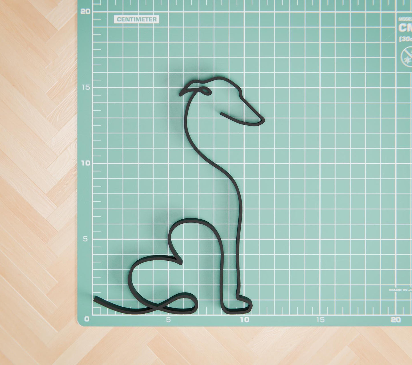 Whippet Dog Dog 23 - Line Art Figure
