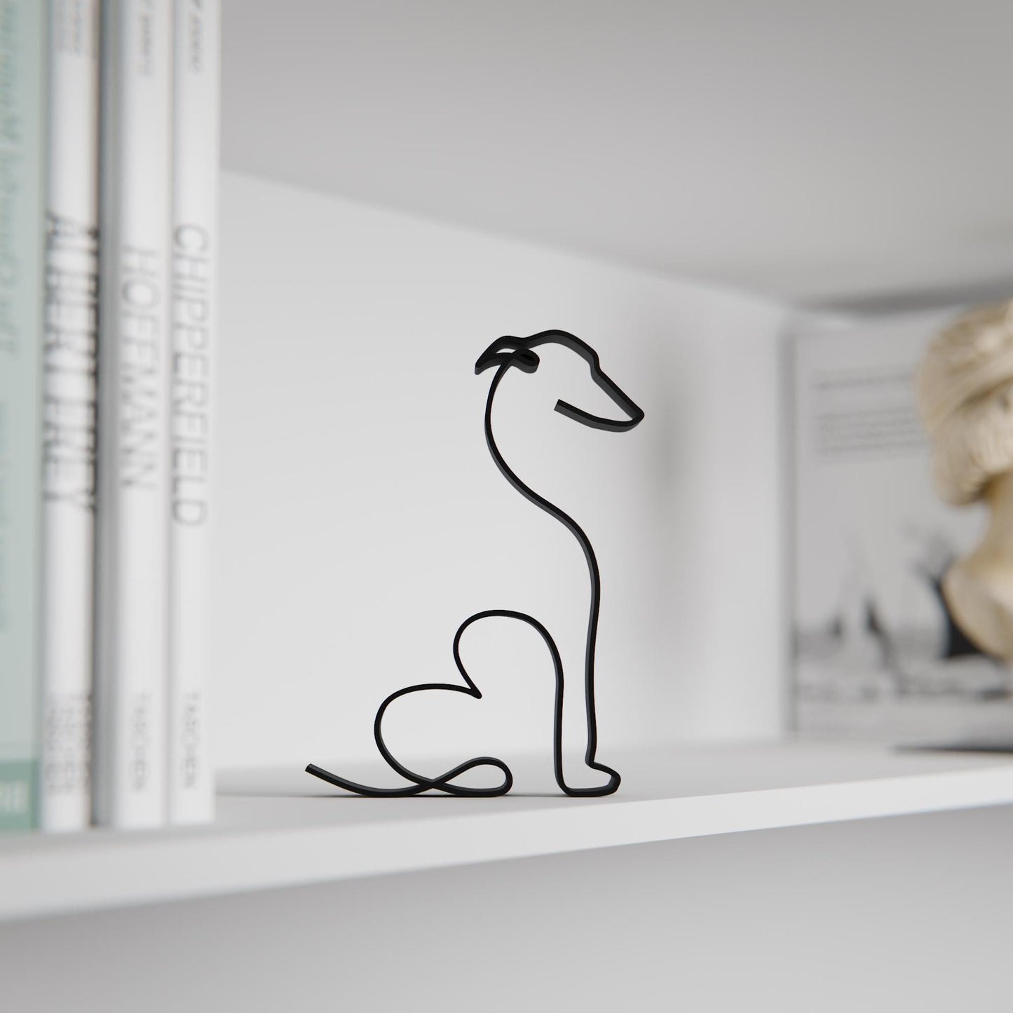 Whippet Dog Dog 23 - Line Art Figure
