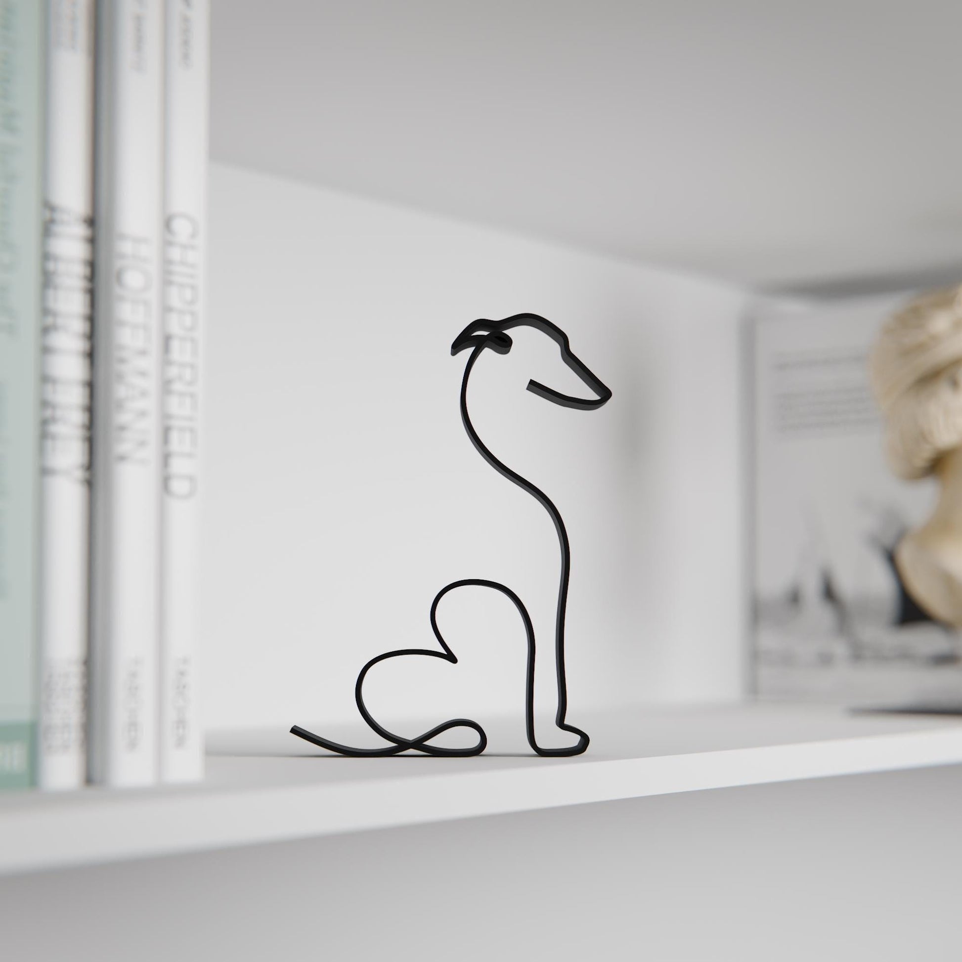 Whippet Dog Dog 23 - Line Art Figure