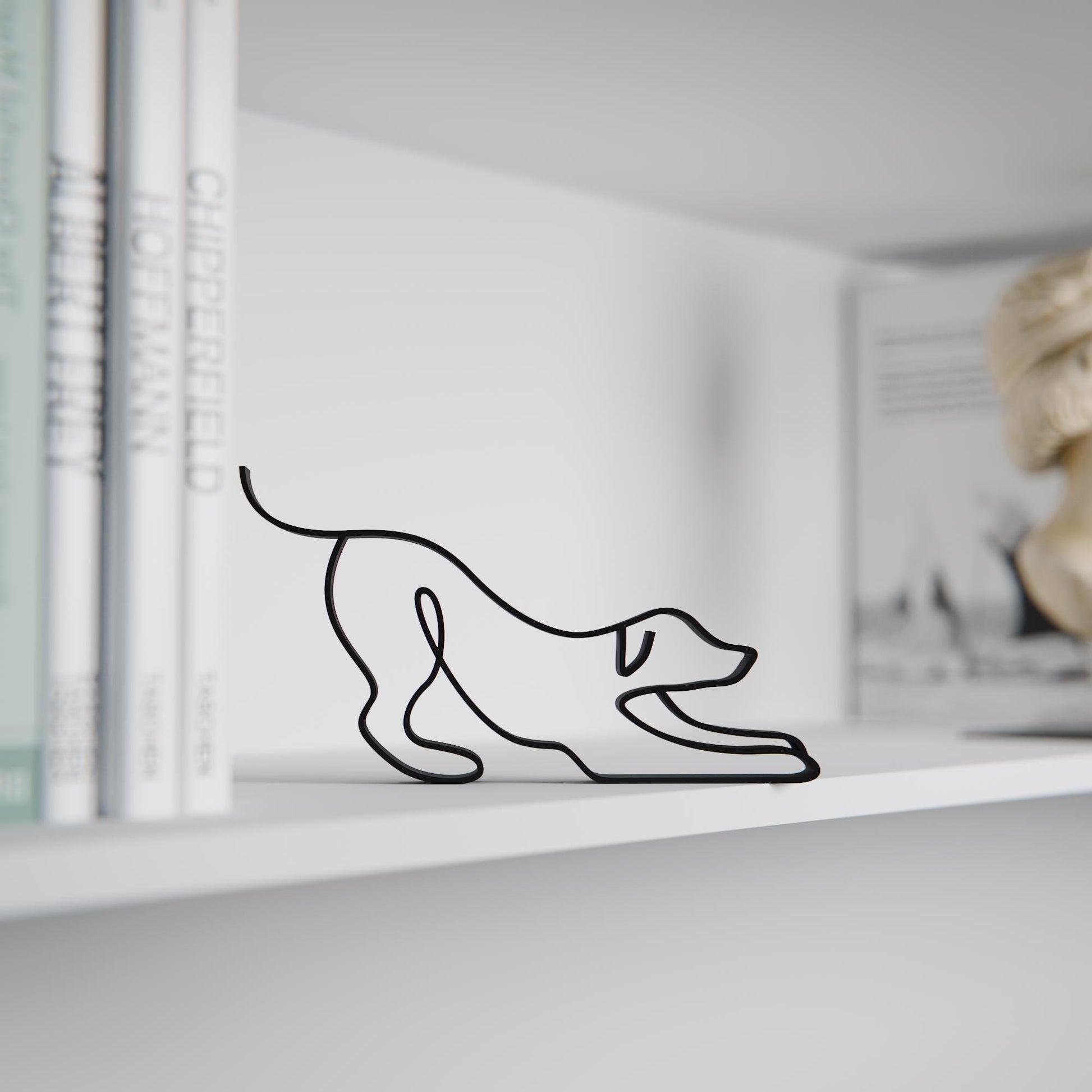 Dog 80 - Line Art Figure