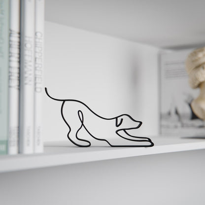Dog 80 - Line Art Figure