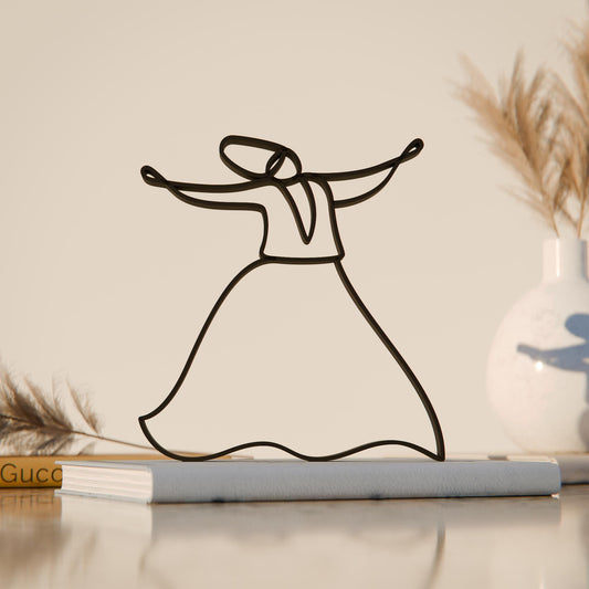 Rumi - Line Art Figure