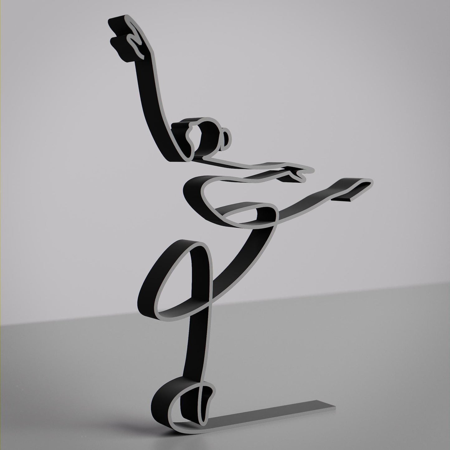 Ballerina - Line Art Figure