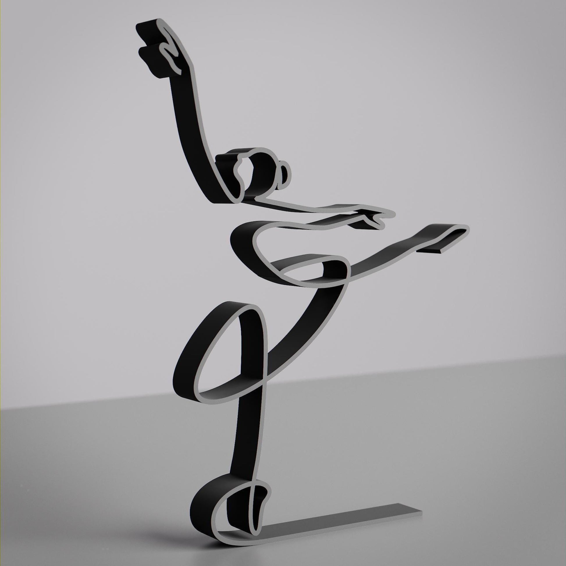 Ballerina - Line Art Figure