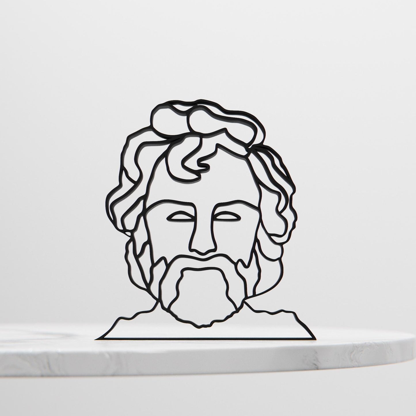 Epictetus - Line Art Figure