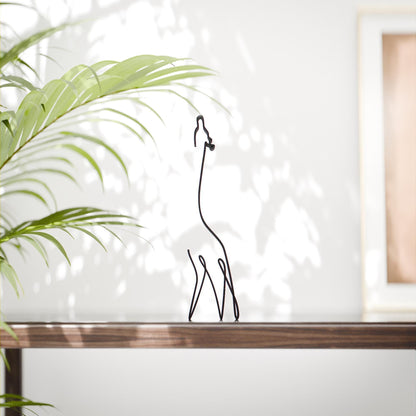 Giraffe - Line Art Figure