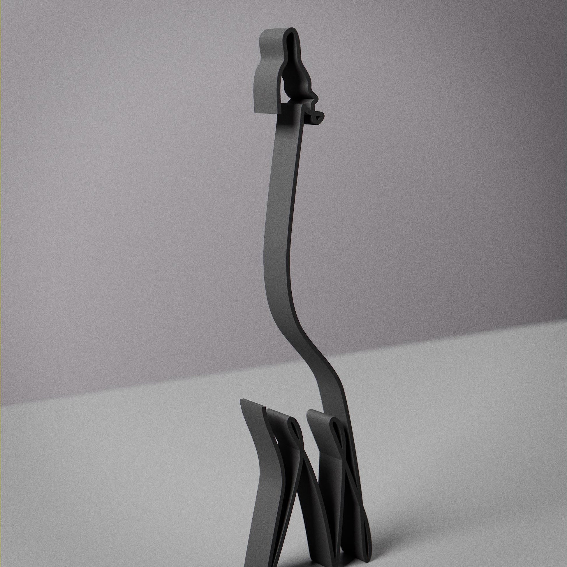 Giraffe - Line Art Figure