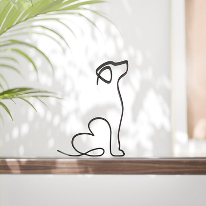 German Shorthaired Pointer Dog 22 - Line Art Figure