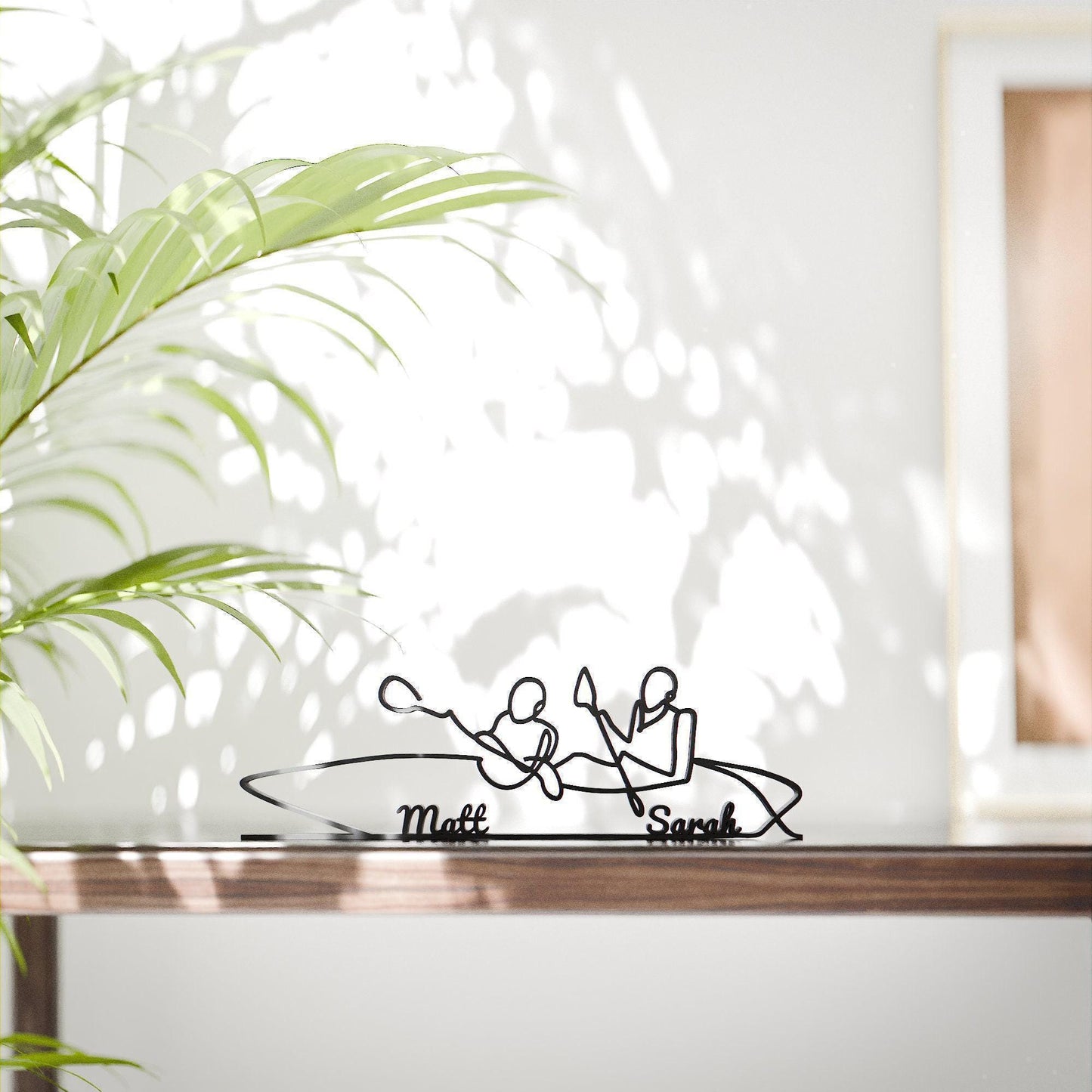 Rowers/Rowing - Customized Line Art Figure