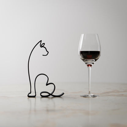 Bengal Cat 10 - Line Art Figure