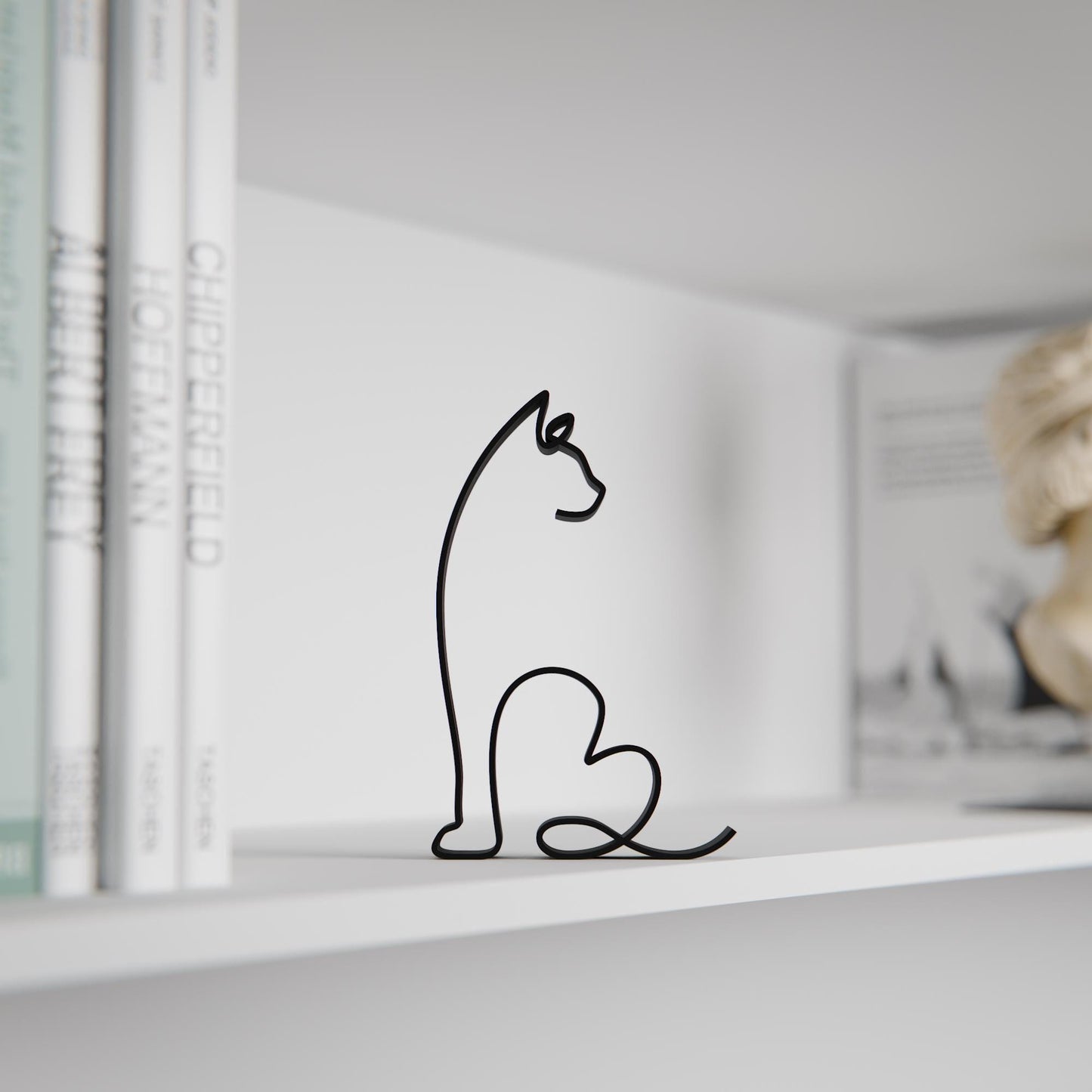 Bengal Cat 10 - Line Art Figure