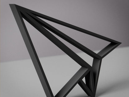 Origami Plane - Line Art Figure