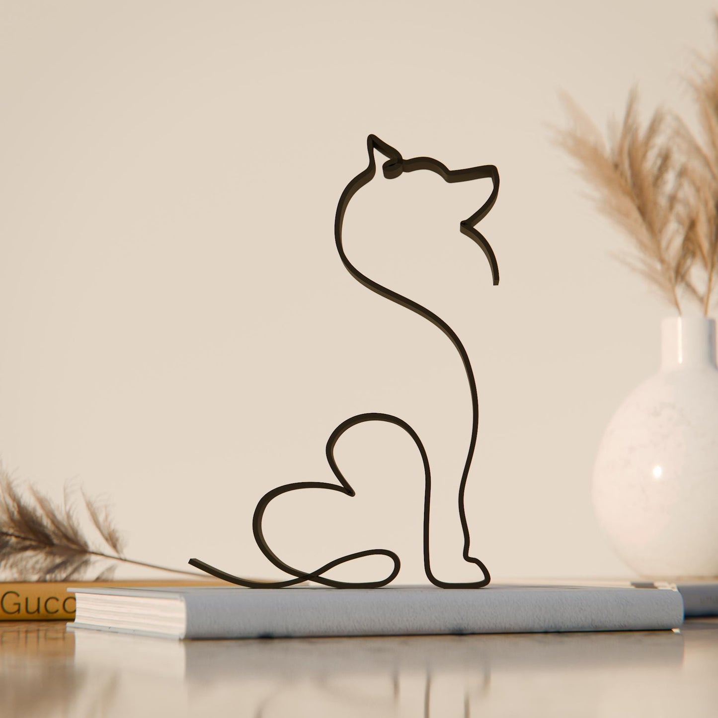 Siberian Husky Dog 30 - Line Art Figure