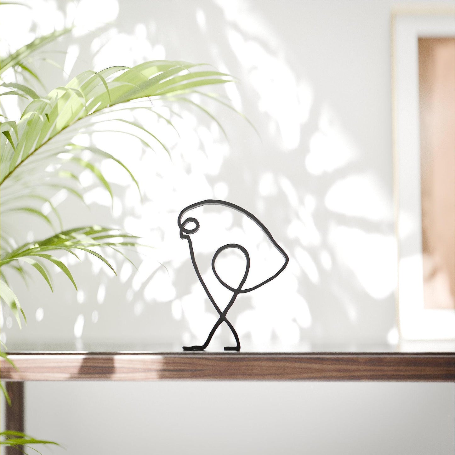 Picasso's Bird - Line Art Figure