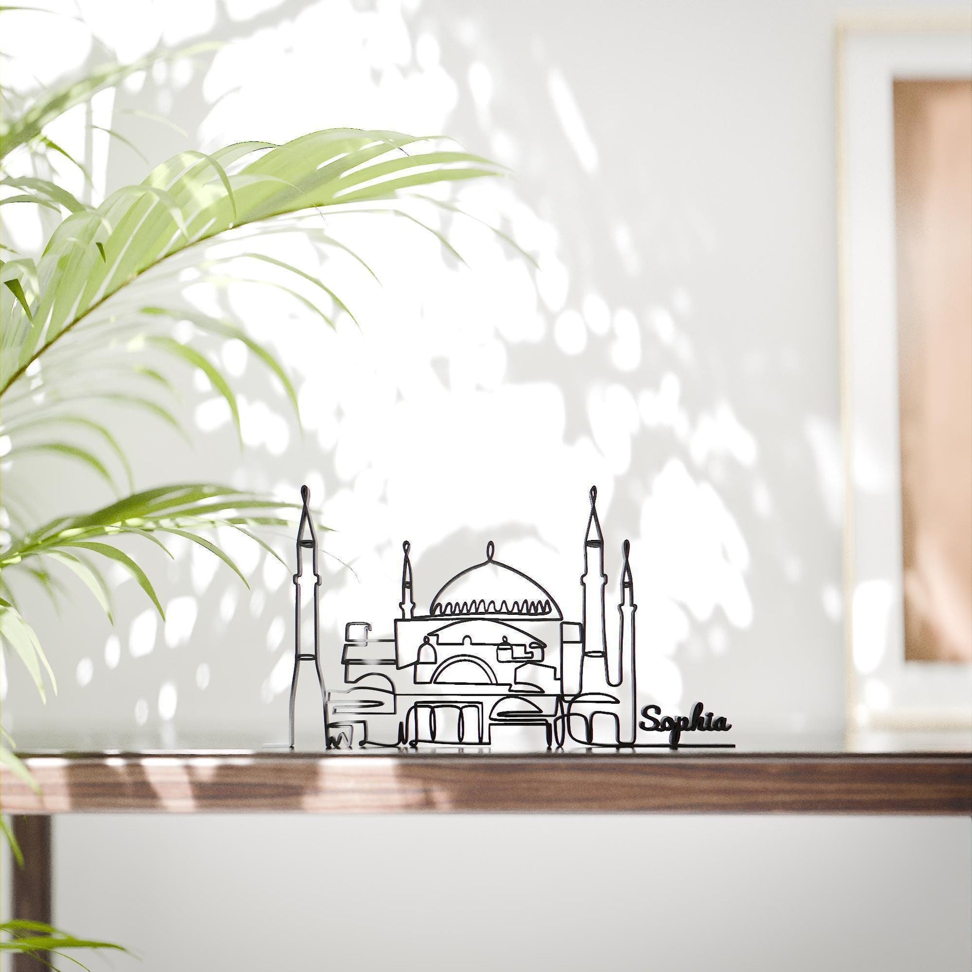 Hagia Sophia - Customized Line Art Figure