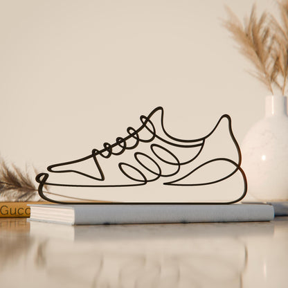 Sneaker - Customized Line Art Figure