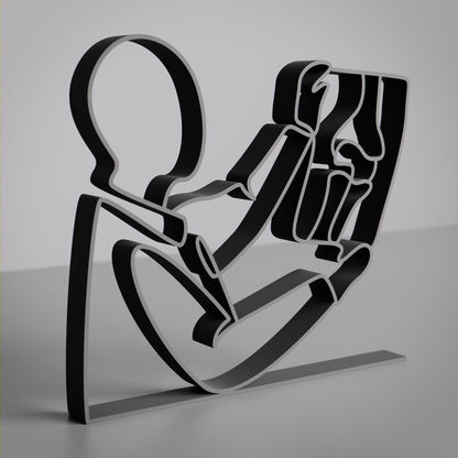 Radiographer - Customized Line Art Figure