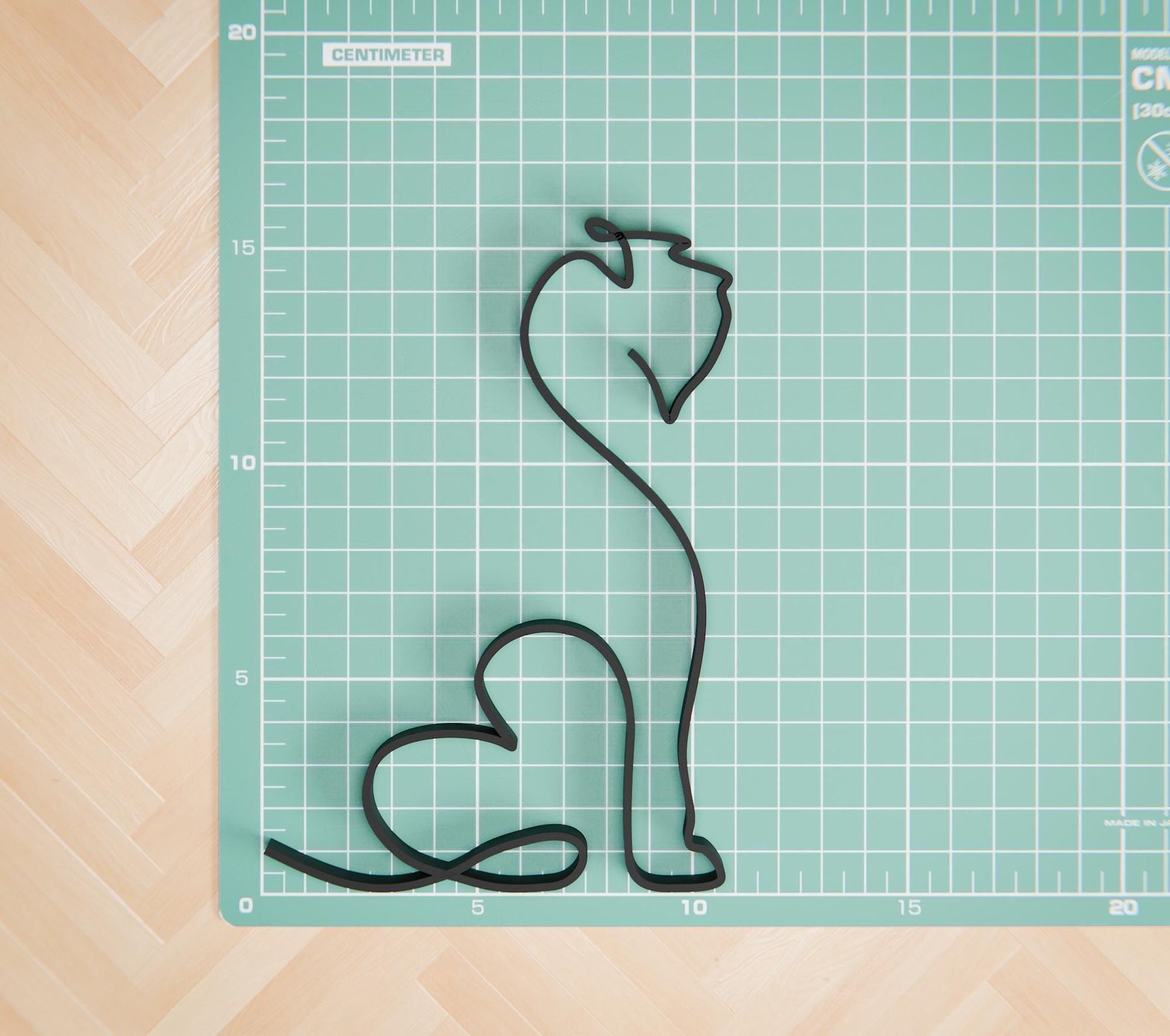 Schnauzer Dog 38 - Line Art Figure