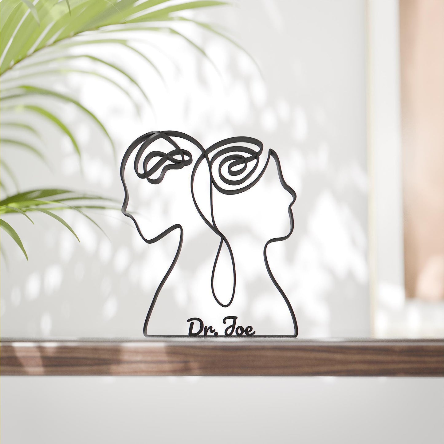 Psychologist/Therapist - Customized Line Art Figure