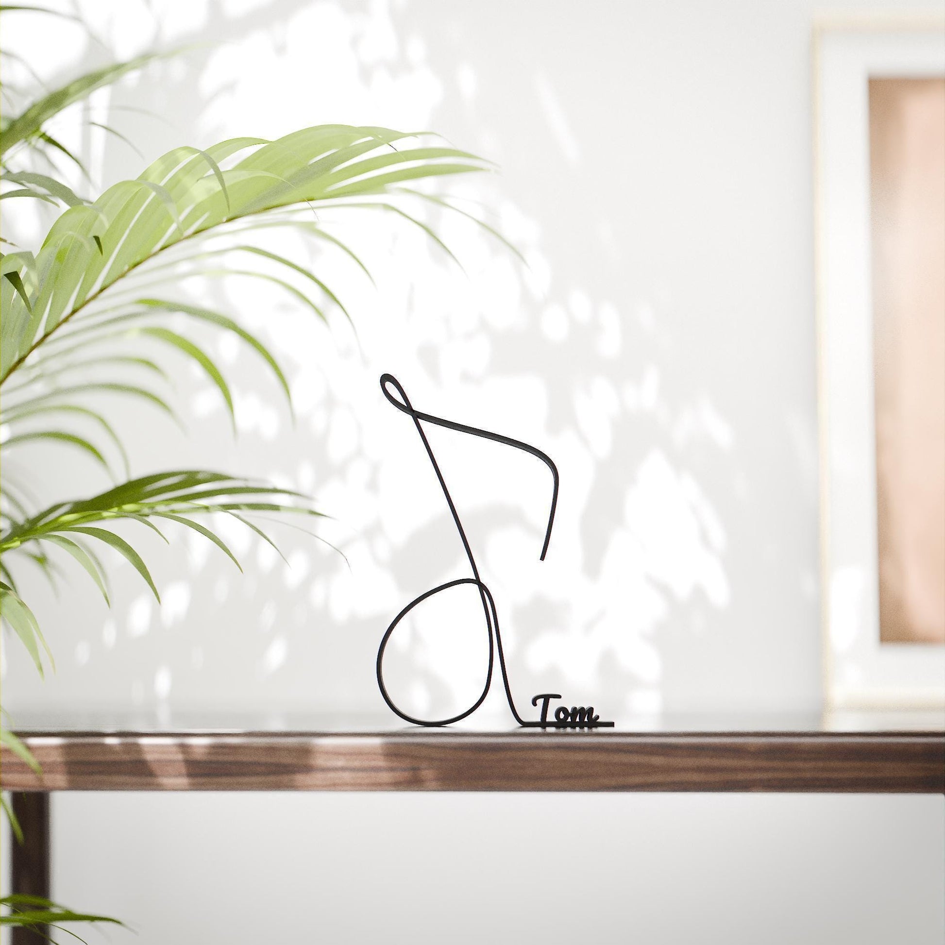 Music Note - Customized Line Art Figure