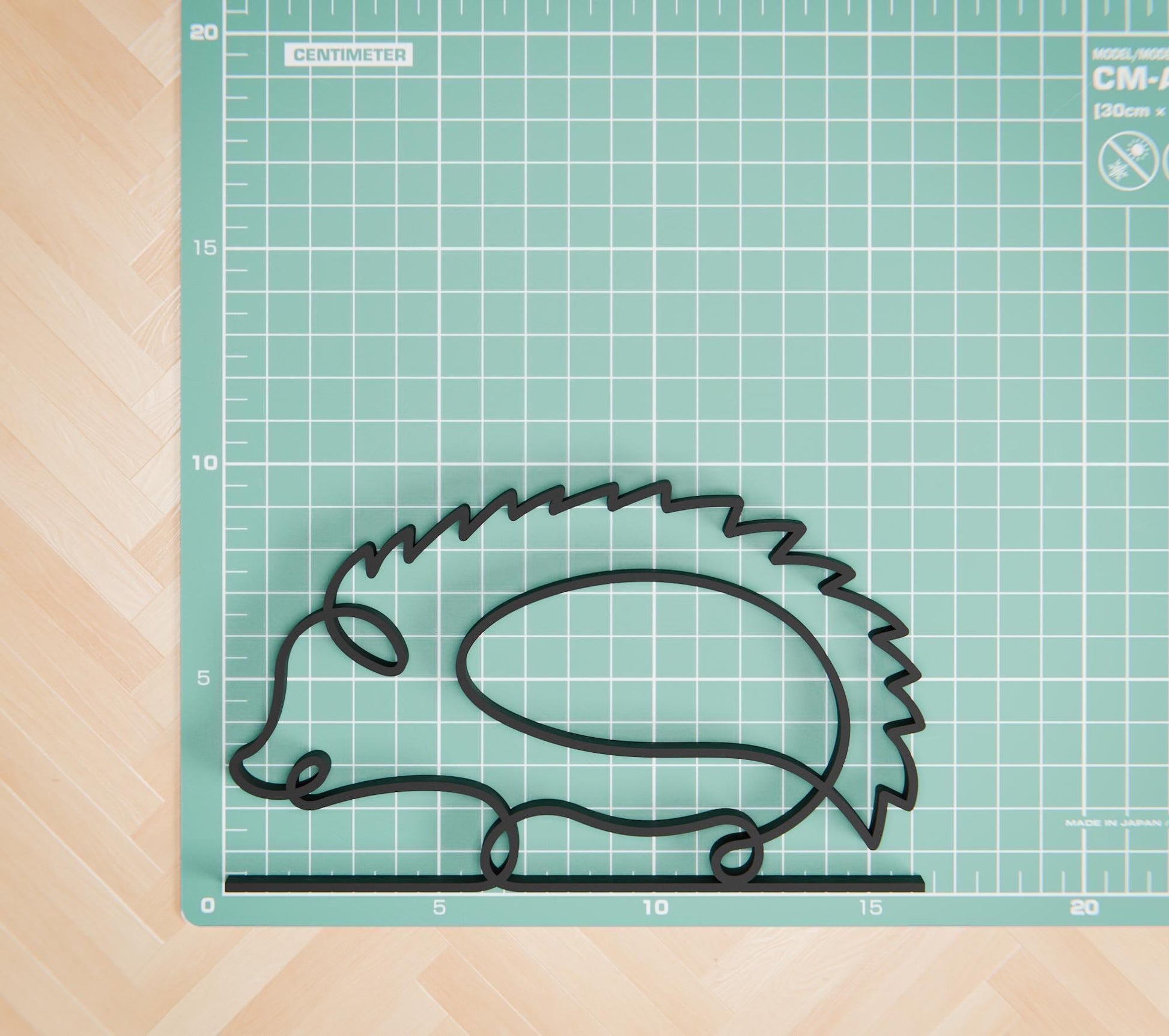 Hedgehog - Line Art Figure