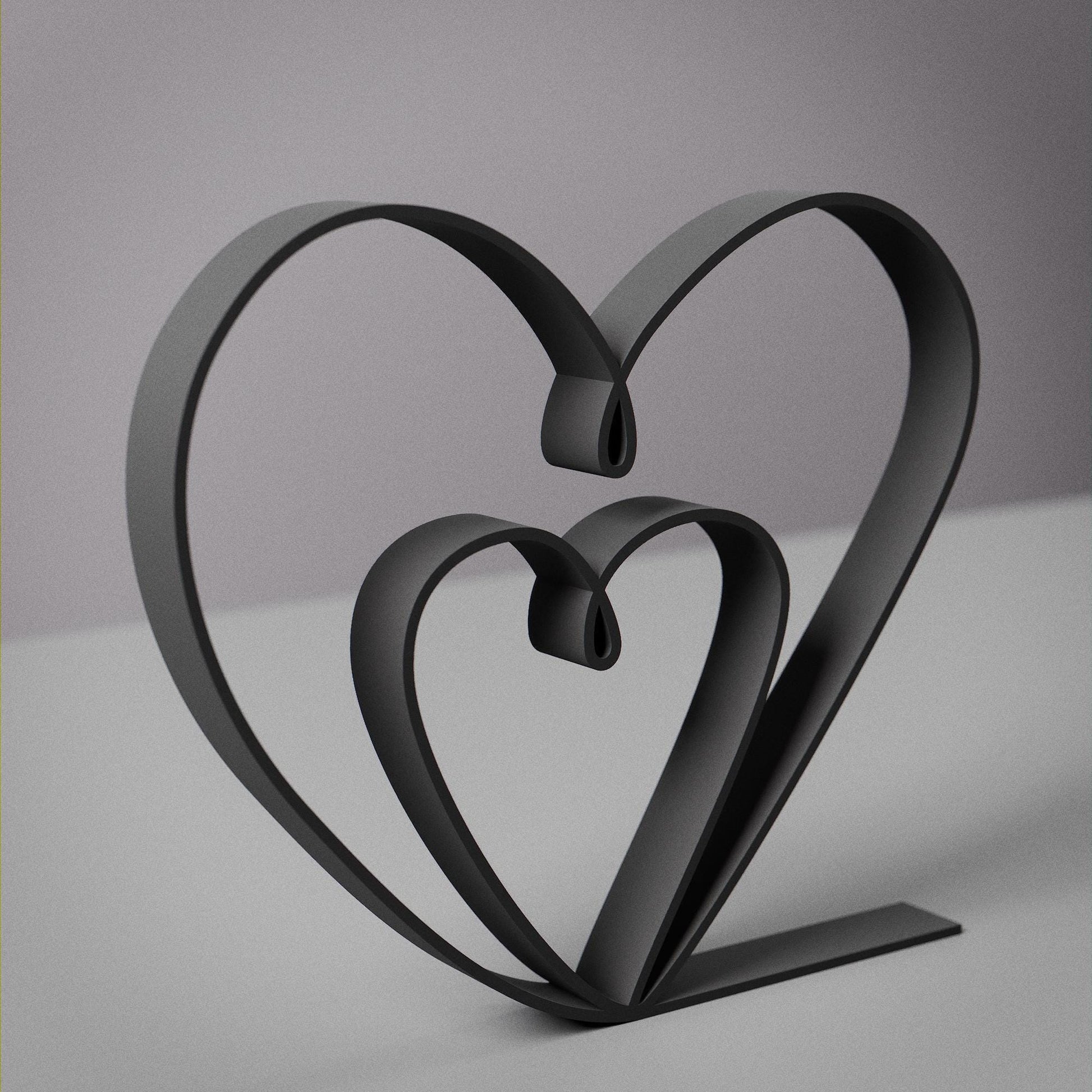 Heart - Customized Line Art Figure